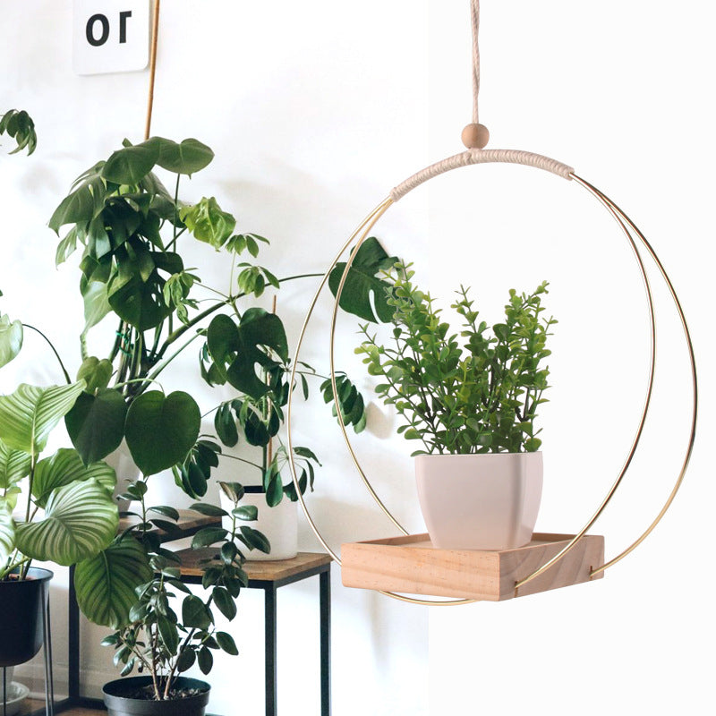 Halo Hanging Plant Shelf.